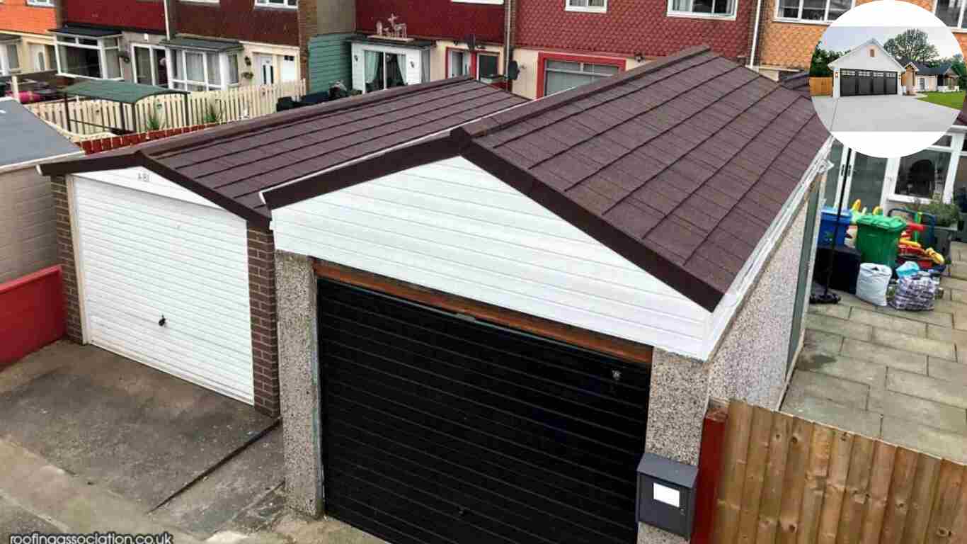 how much does a new house garage roof cost uk