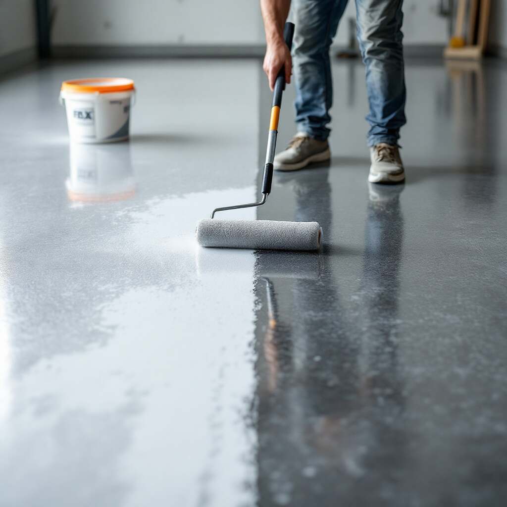 how to seal a garage floor home