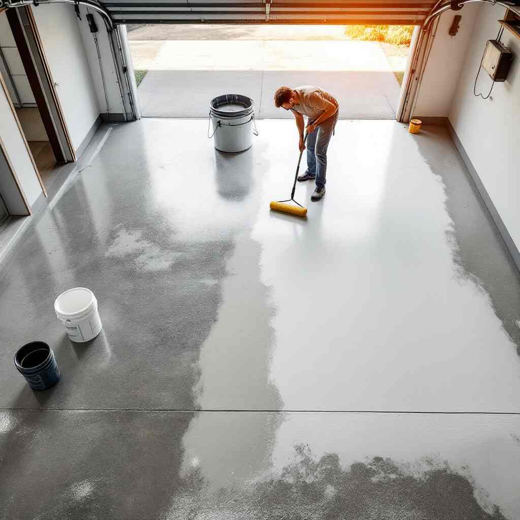 how to seal a garage floor home