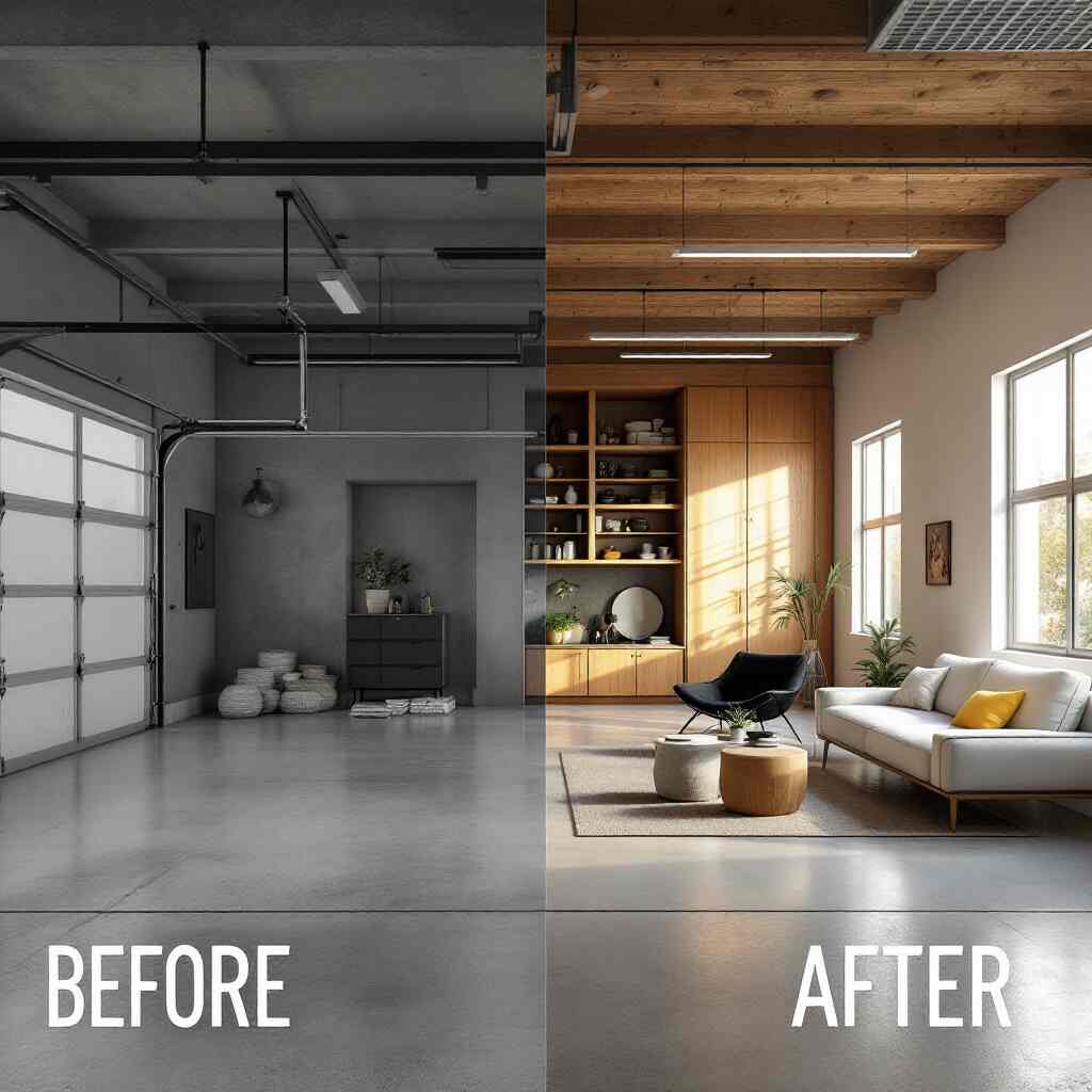 how much would it cost house to convert a garage