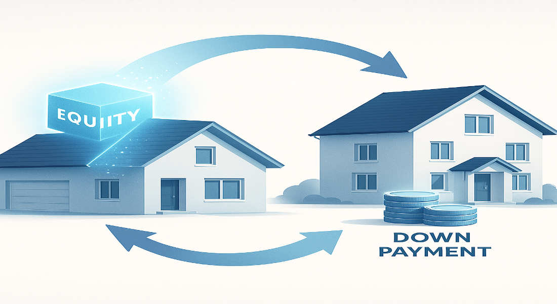 can i use the equity in my house as a deposit when i move