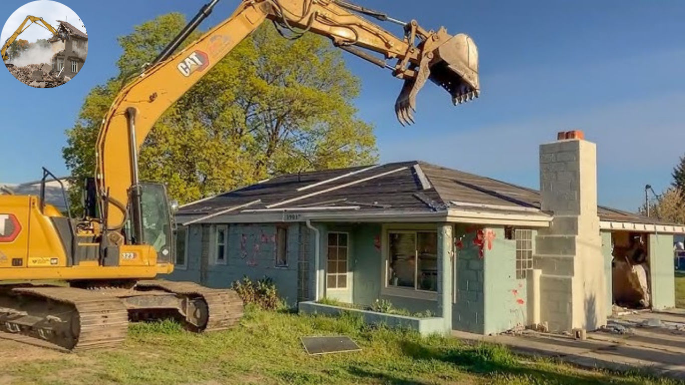 how to demolish a house