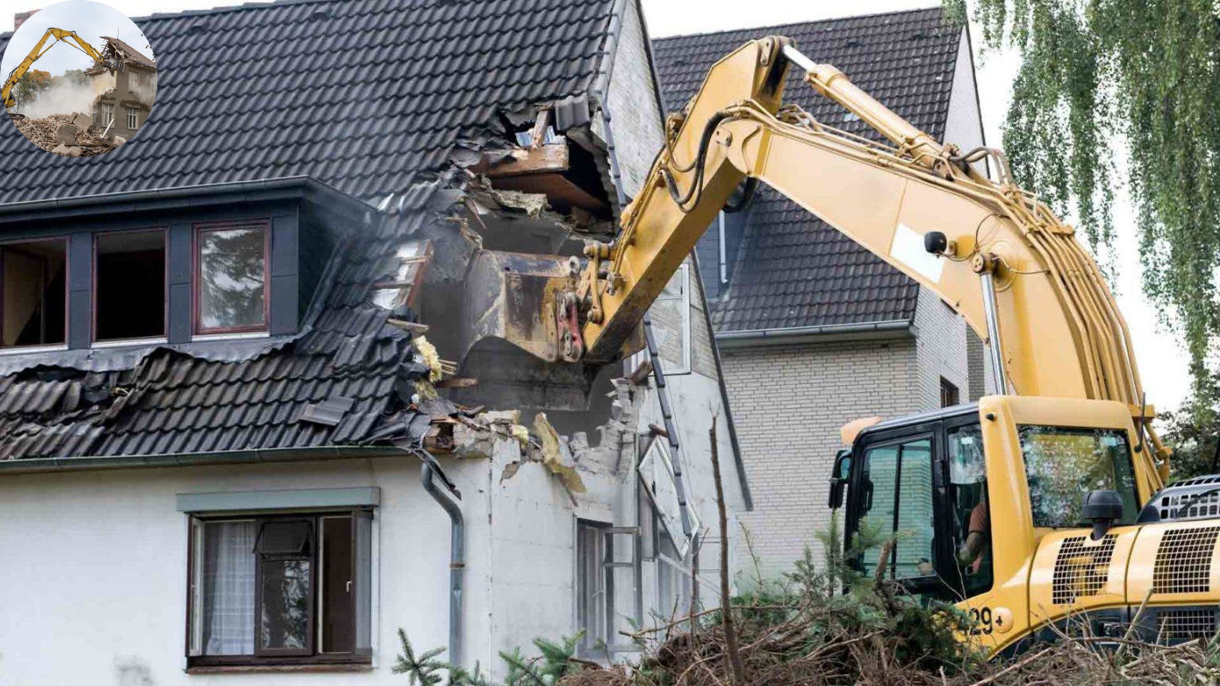 how to demolish a house