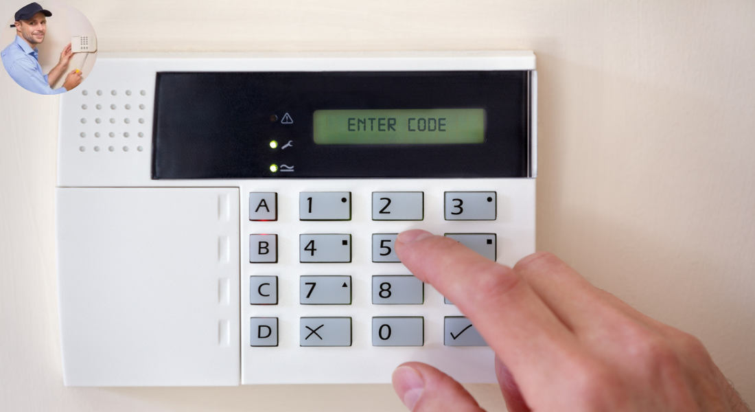 will house alarm go off if battery dies