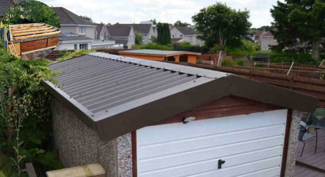 how much is a garage roof replacement