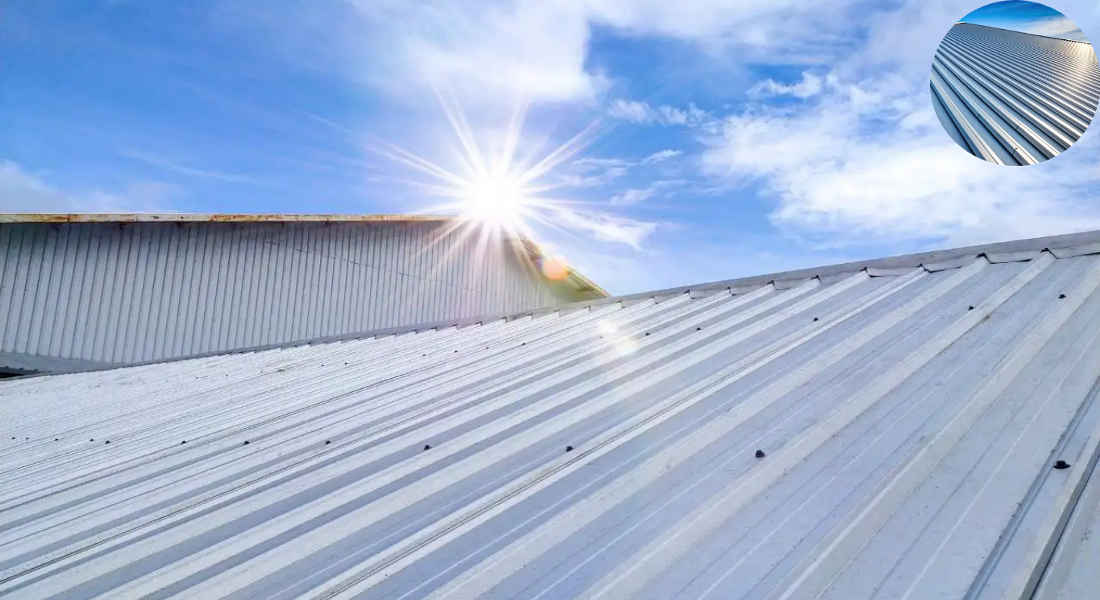does the color of a metal roof matter