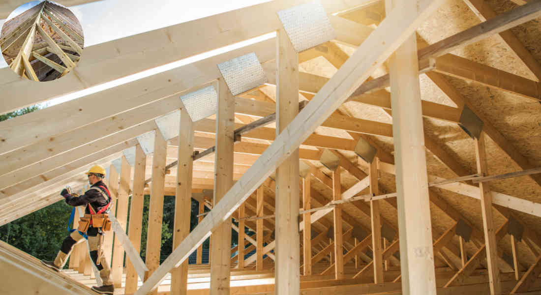 how to frame a house roof