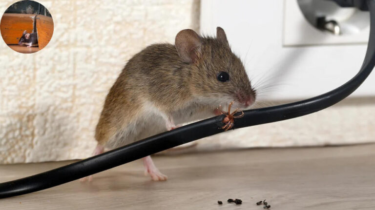 why do mice come in the house in the summer