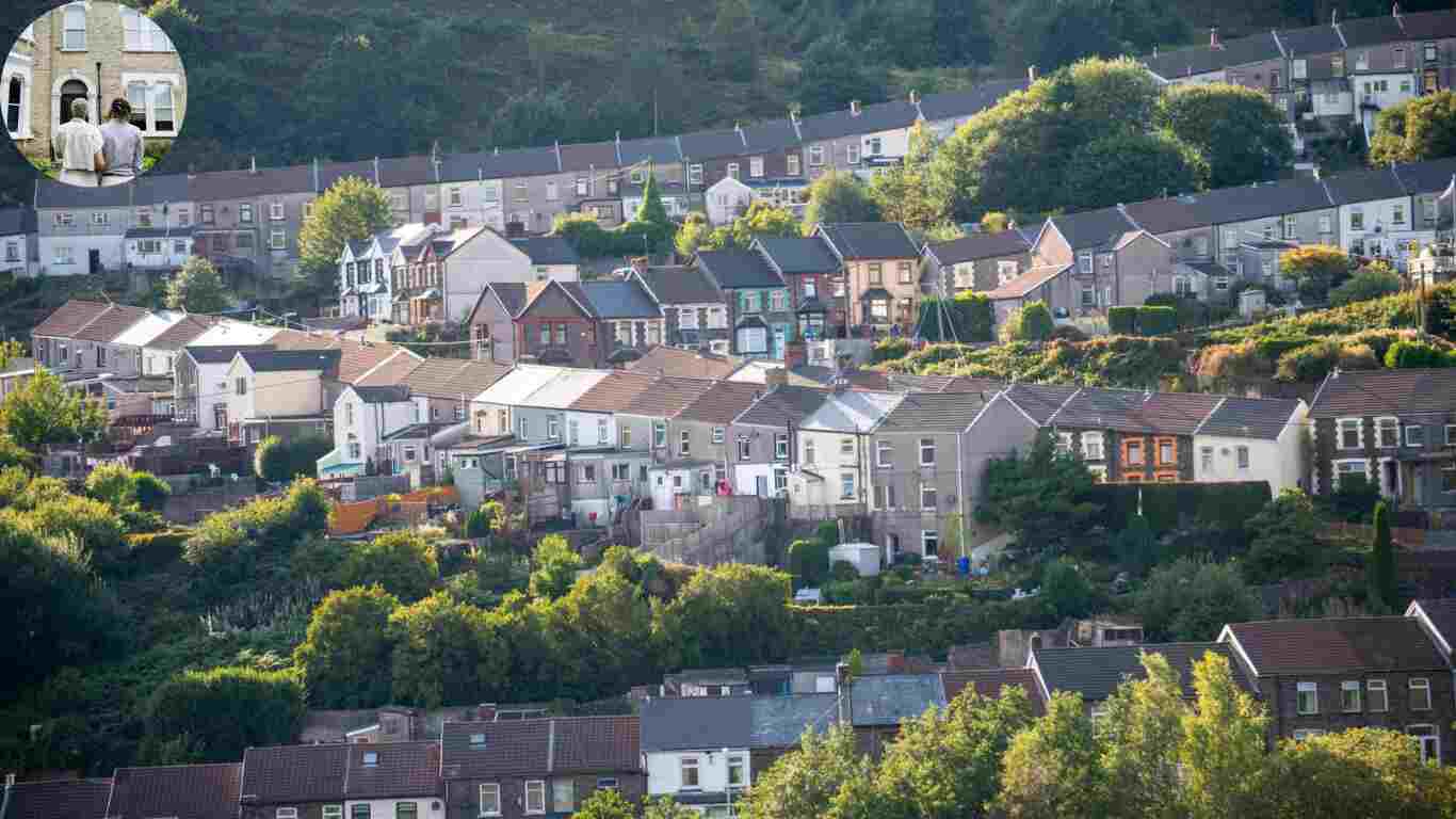 are house prices falling in wales