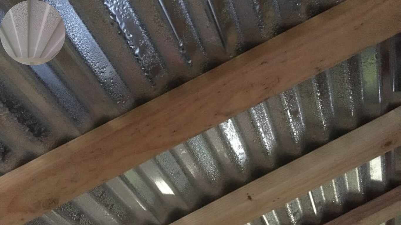 how to stop condensation in house garage roof