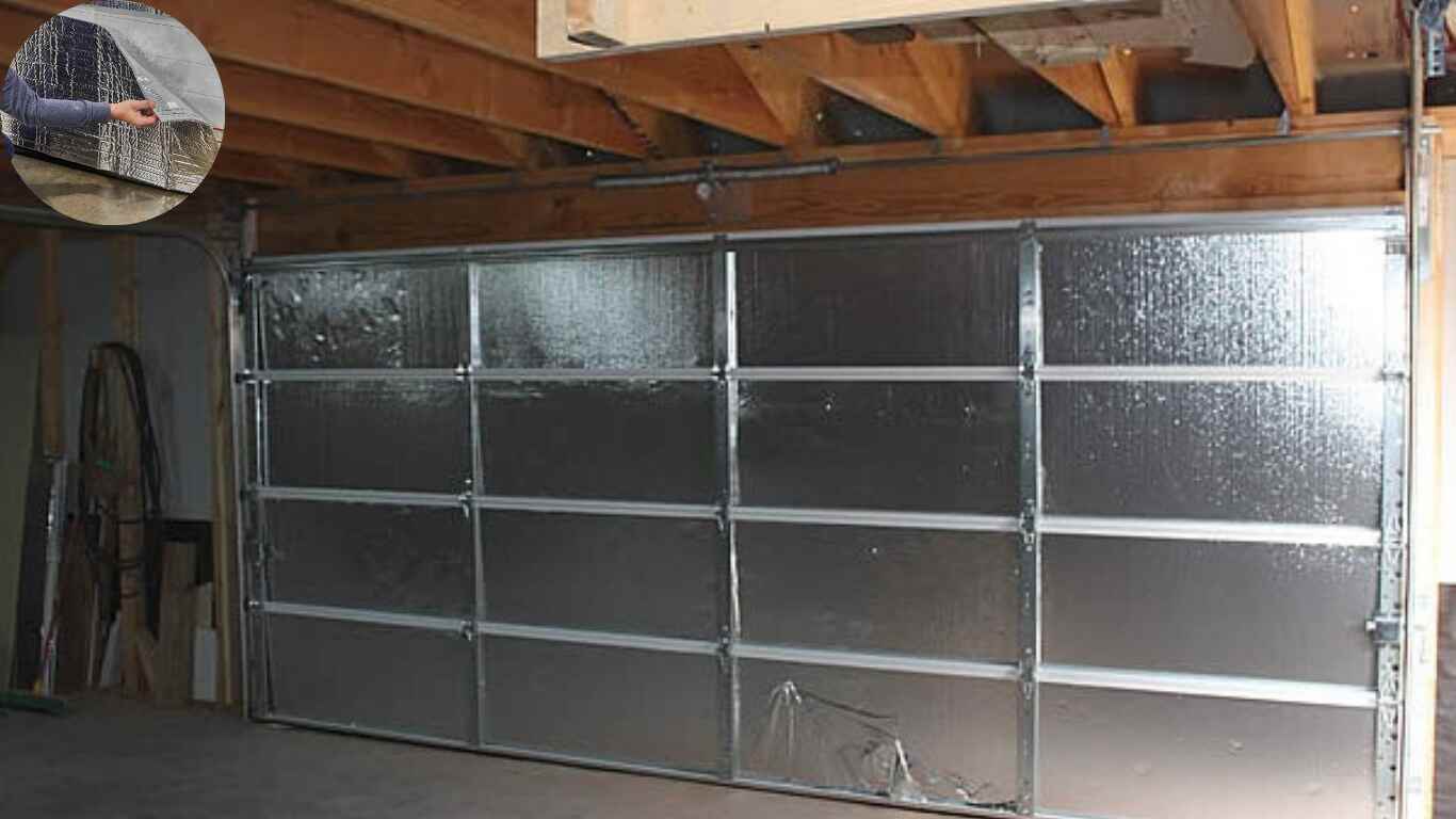 how to insulate house garage doors