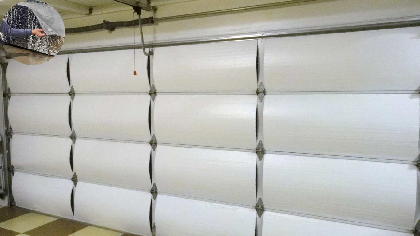 how to insulate house garage doors