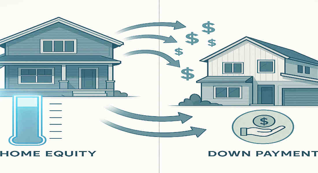 can i use the equity in my house as a deposit when i move