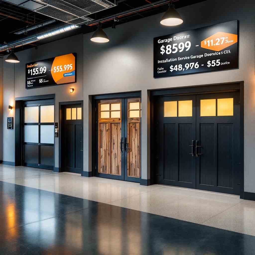 house garage doors how much