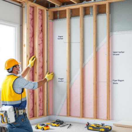 How to Properly Insulate Your House Garage Wall - Blue shine home