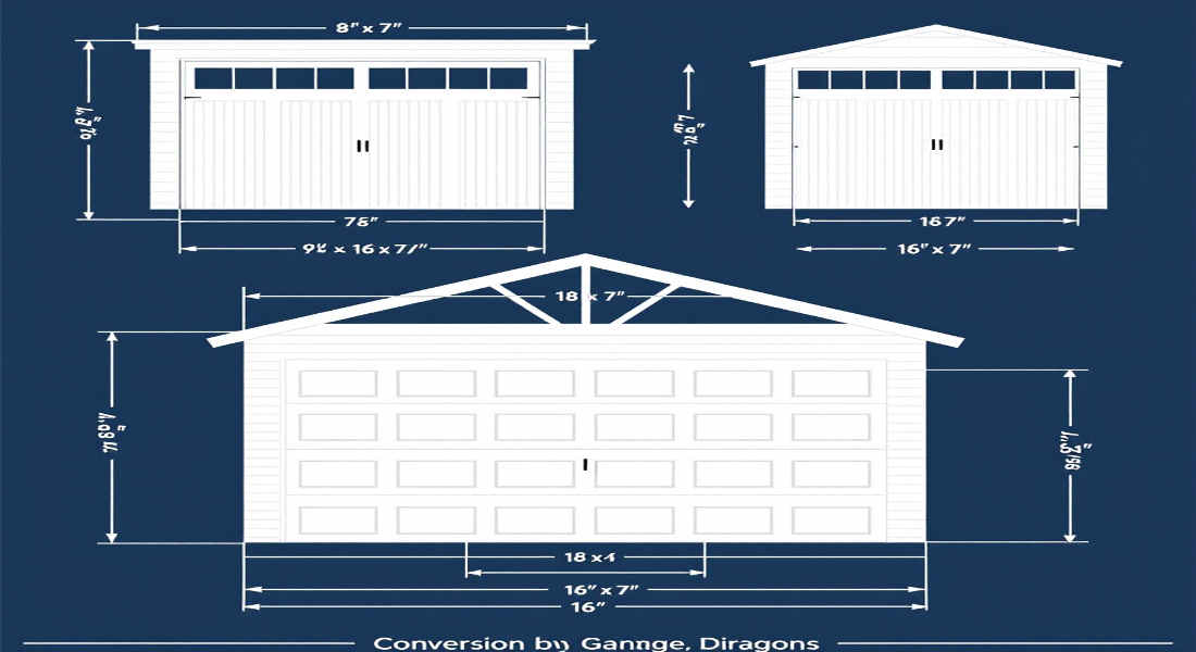 what are standard home garage door sizes