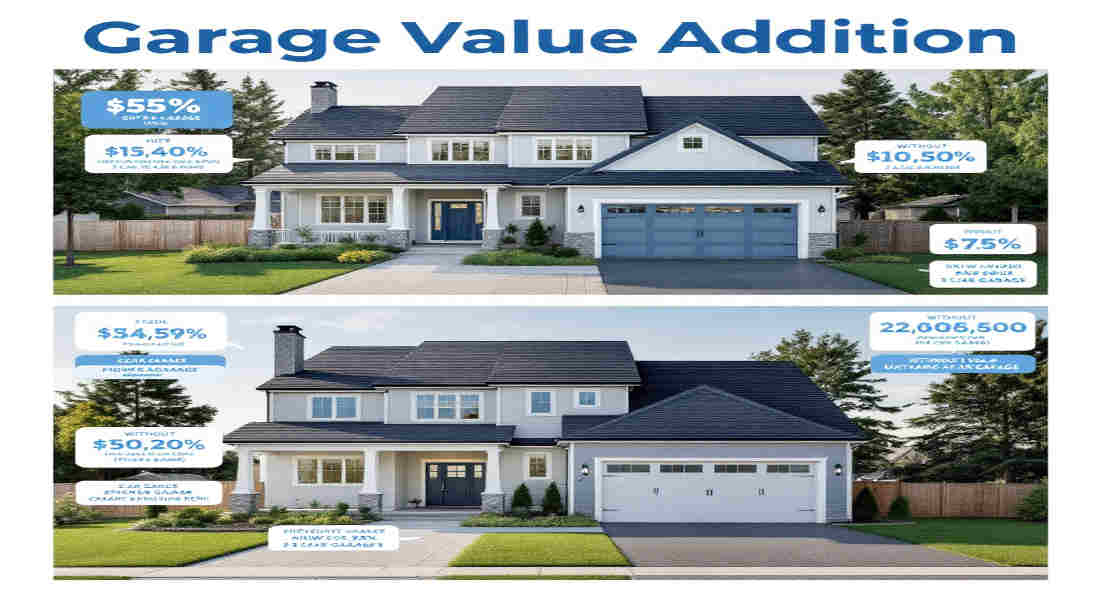 how much does a garage add to house value