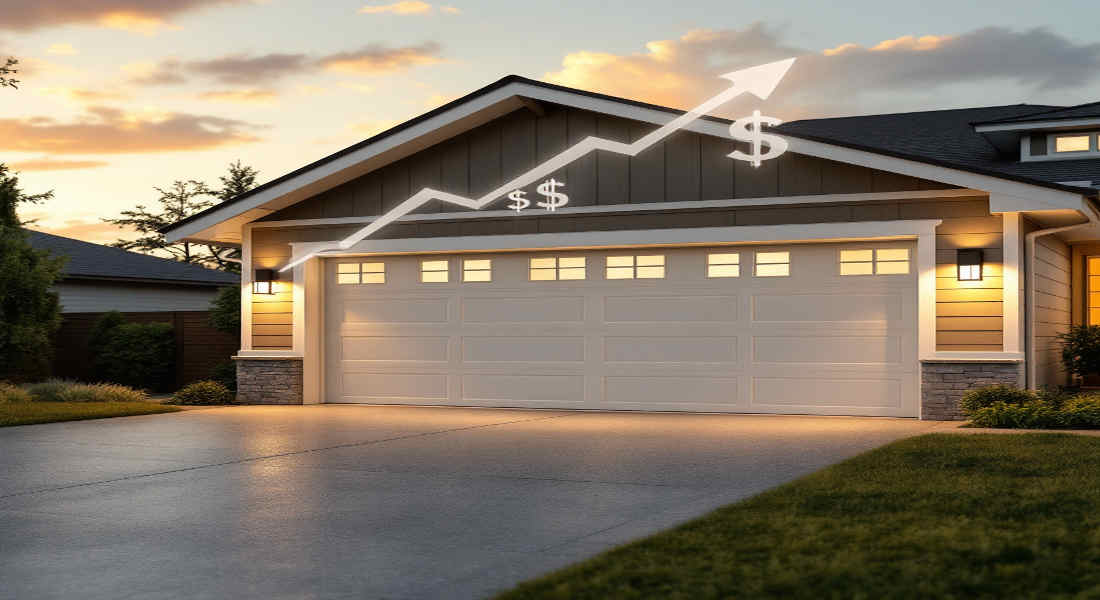 how much does a garage add to house value
