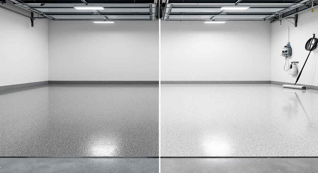 how to seal a concrete home garage floor