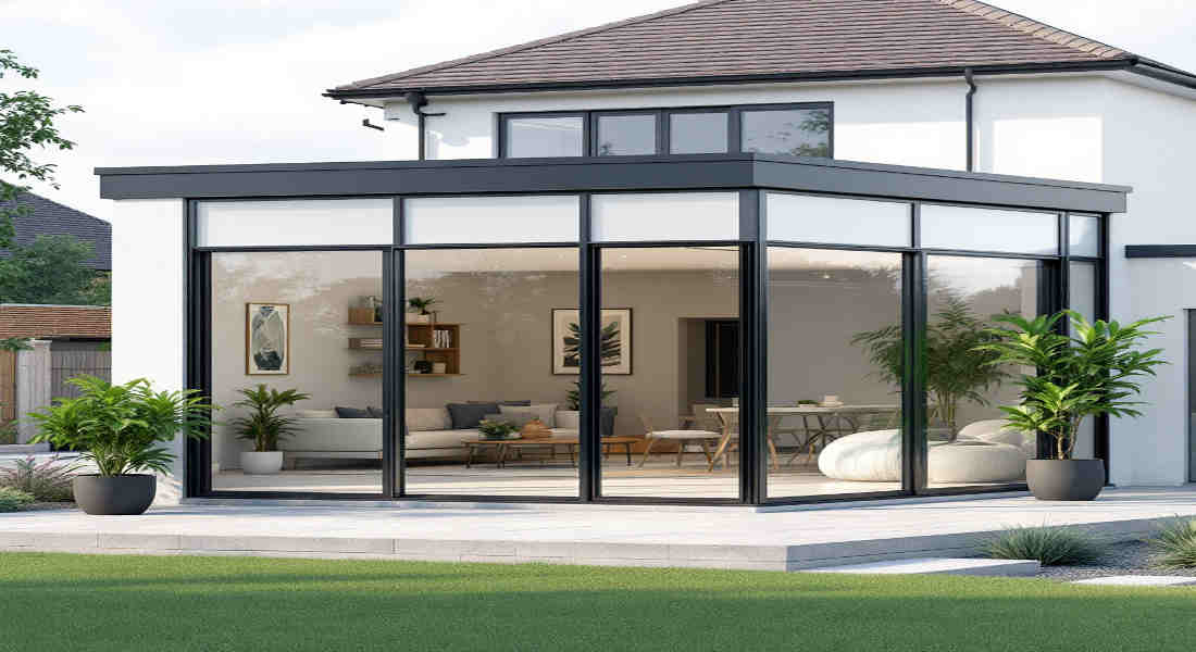 how much does a house garden room extension cost