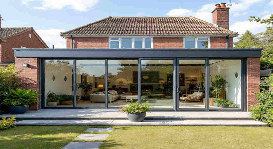 how much does a house garden room extension cost