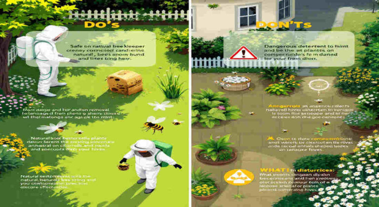 how to get rid of bees in garden