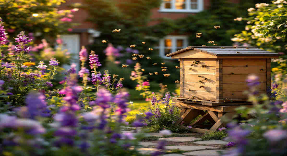 can you keep bees in your house garden uk