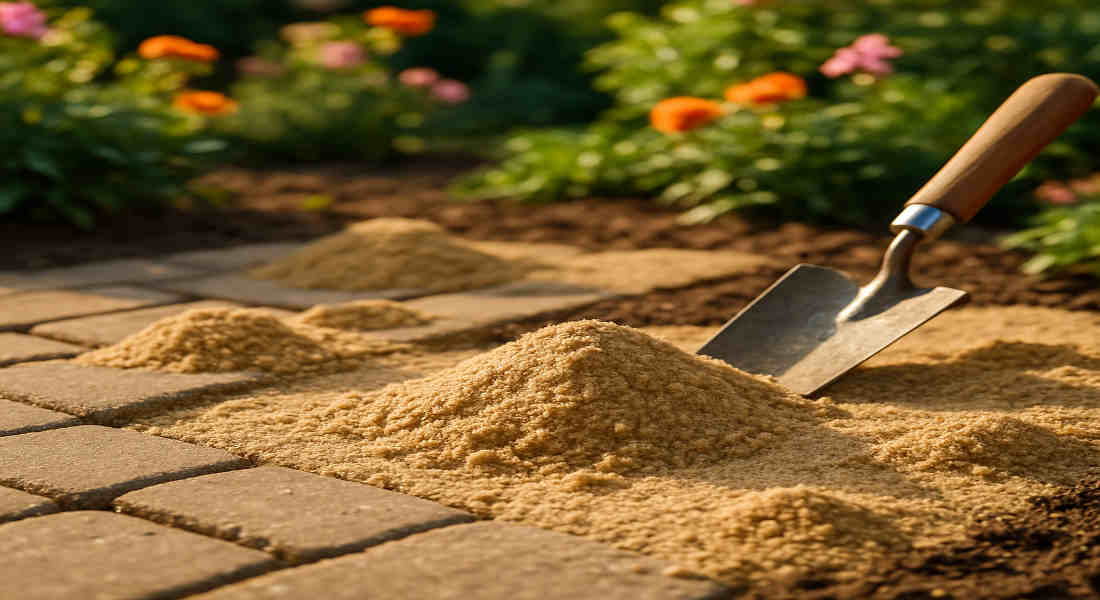 can you use builders sand in the garden