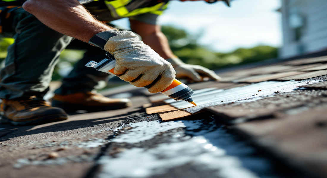 how to fix a leaking home garage roof