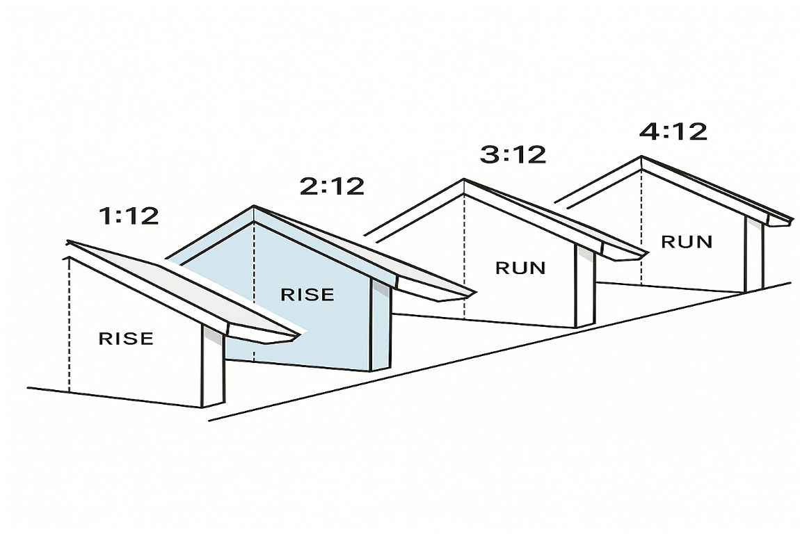which of the following home roof slope