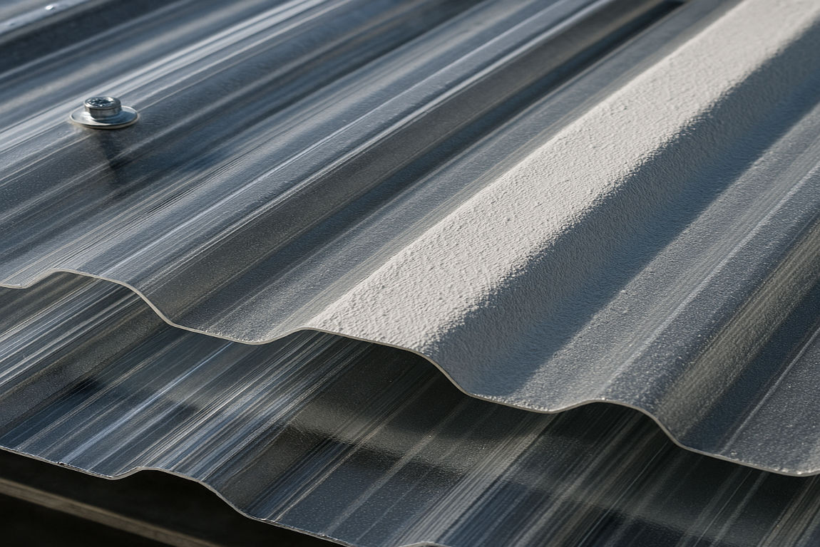 can clear polycarbonate plastic house roof panel be painted