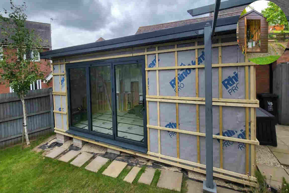 how to wire a home garden shed