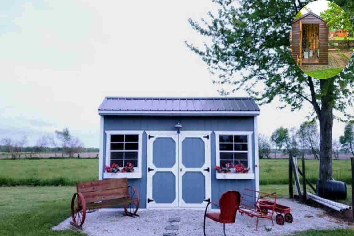 how to wire a home garden shed