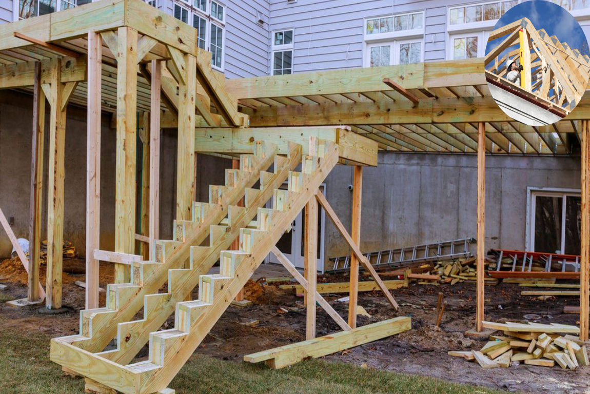how much to re-frame a house roof for addition