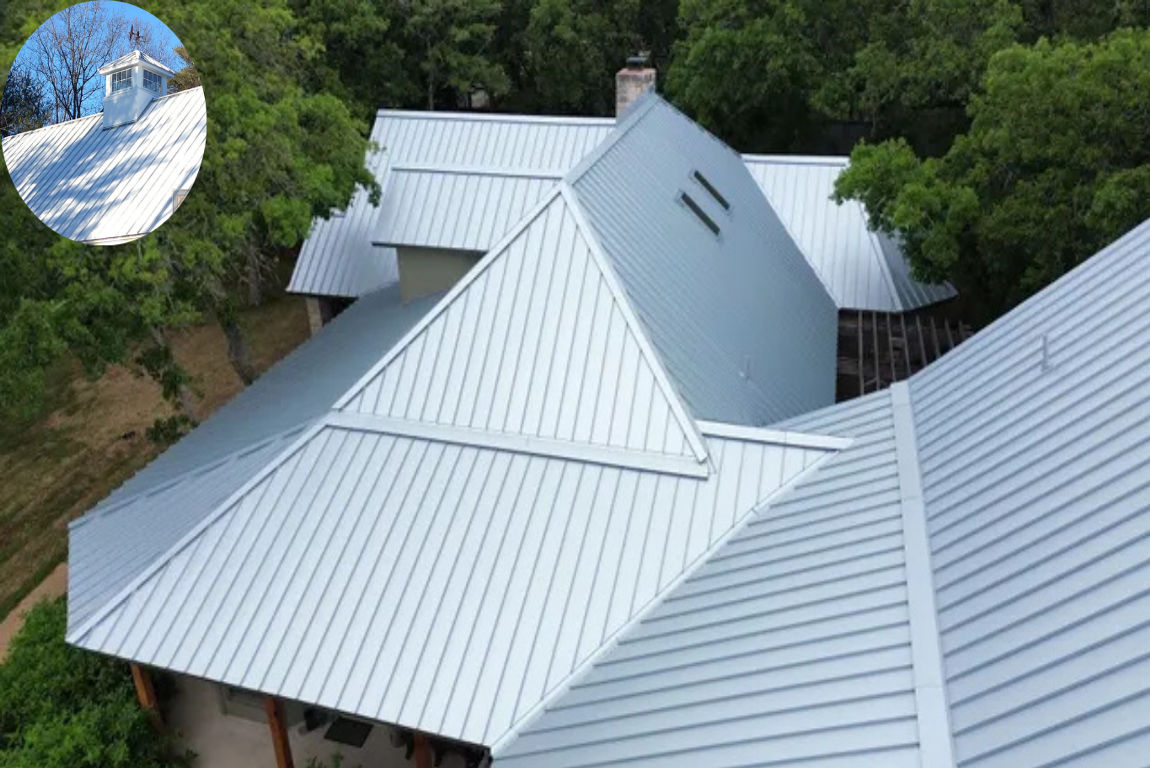 how to mount cupola on home metal roof