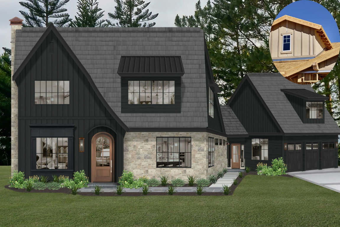how to home roof a hip roof with 4 dormers