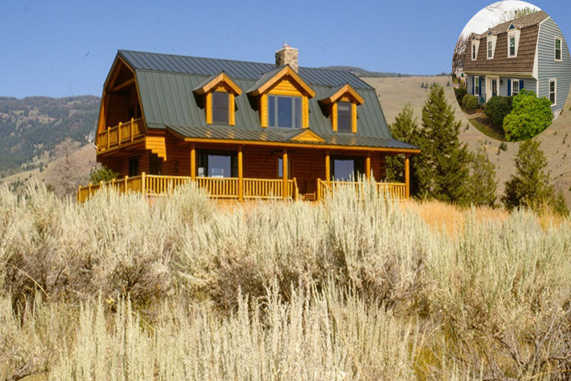 what is a house gambrel roof