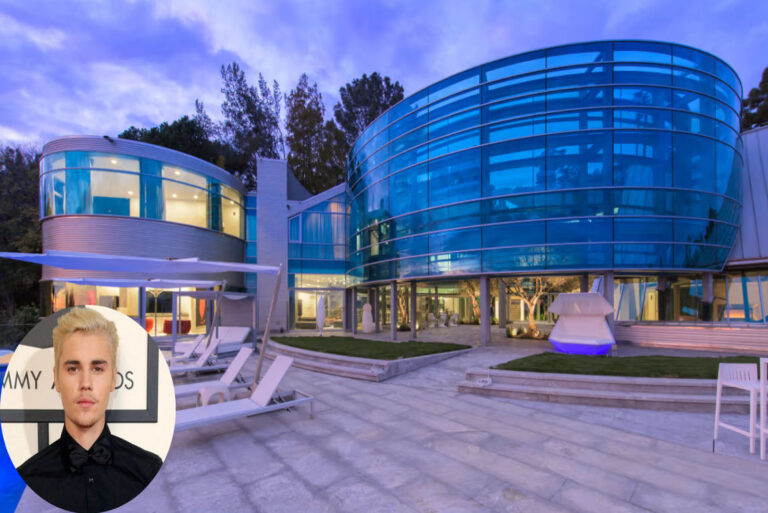 justin bieber new house
