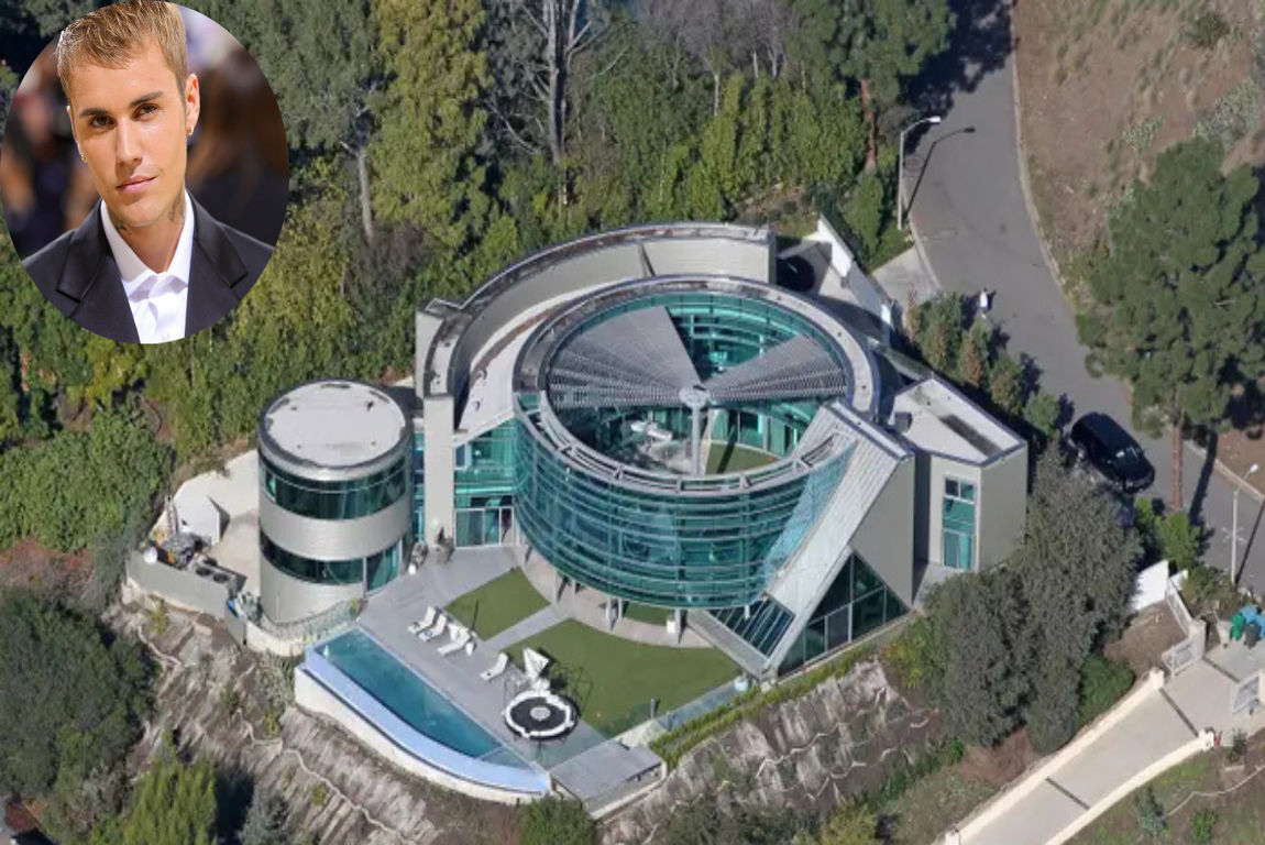 justin bieber new house