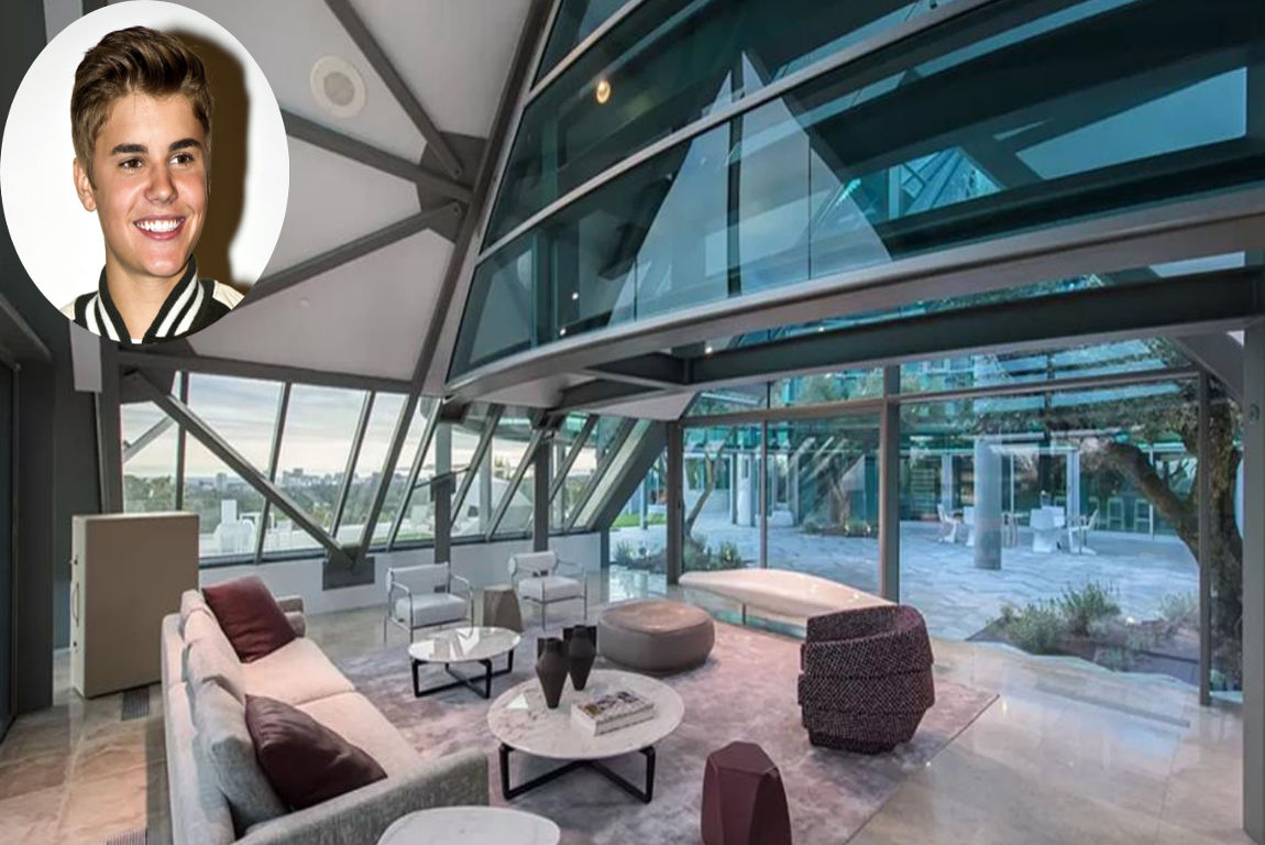 justin bieber new house