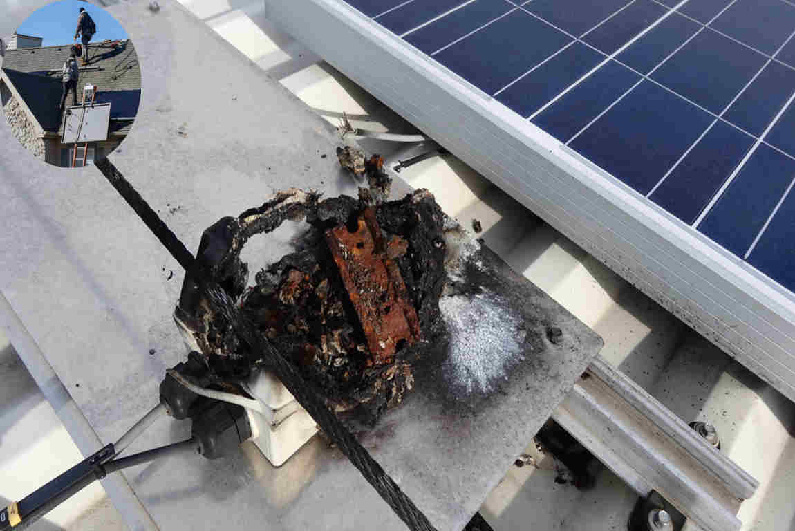 do solar panels house damage roofing