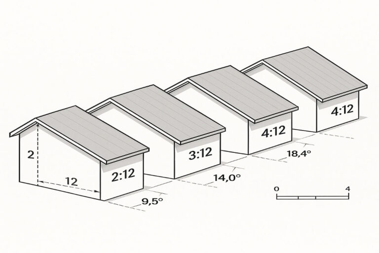 A Guide to Understanding Roof Slopes for Homes - Blue shine home