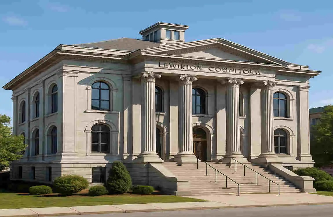 Lewiston ME Courthouse