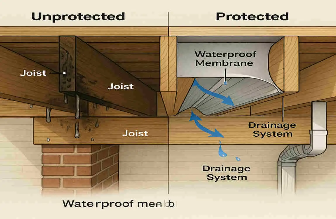 Will an Under Deck Roof Speed Up Joist Rot? Key Home Tips to Prevent Moisture Damage and Protect Your House Structure