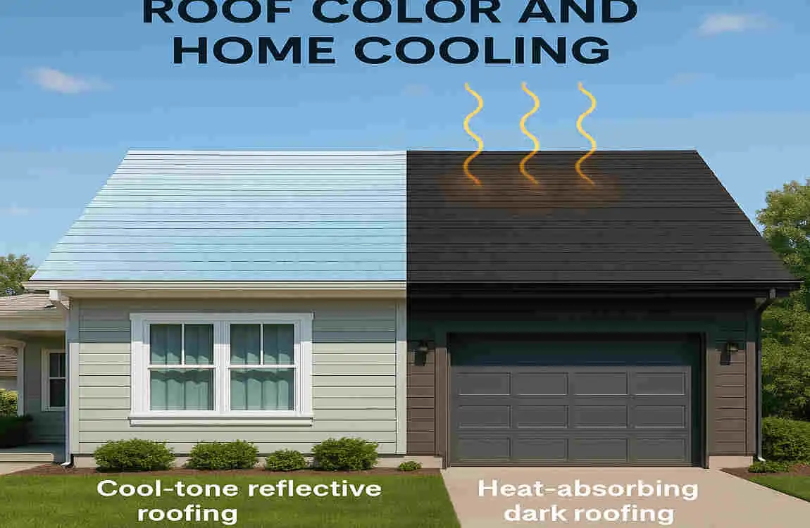 Which Roof Color Keeps Your House Coolest? Expert Guide to Choosing the Best Shade for Home Cooling