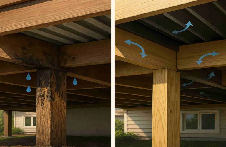 Will an Under Deck Roof Speed Up Joist Rot? Key Home Tips to Prevent Moisture Damage and Protect Your House Structure Will an Under Deck Roof Speed Up Joist Rot? Key Home Tips to Prevent Moisture Damage and Protect Your House Structure