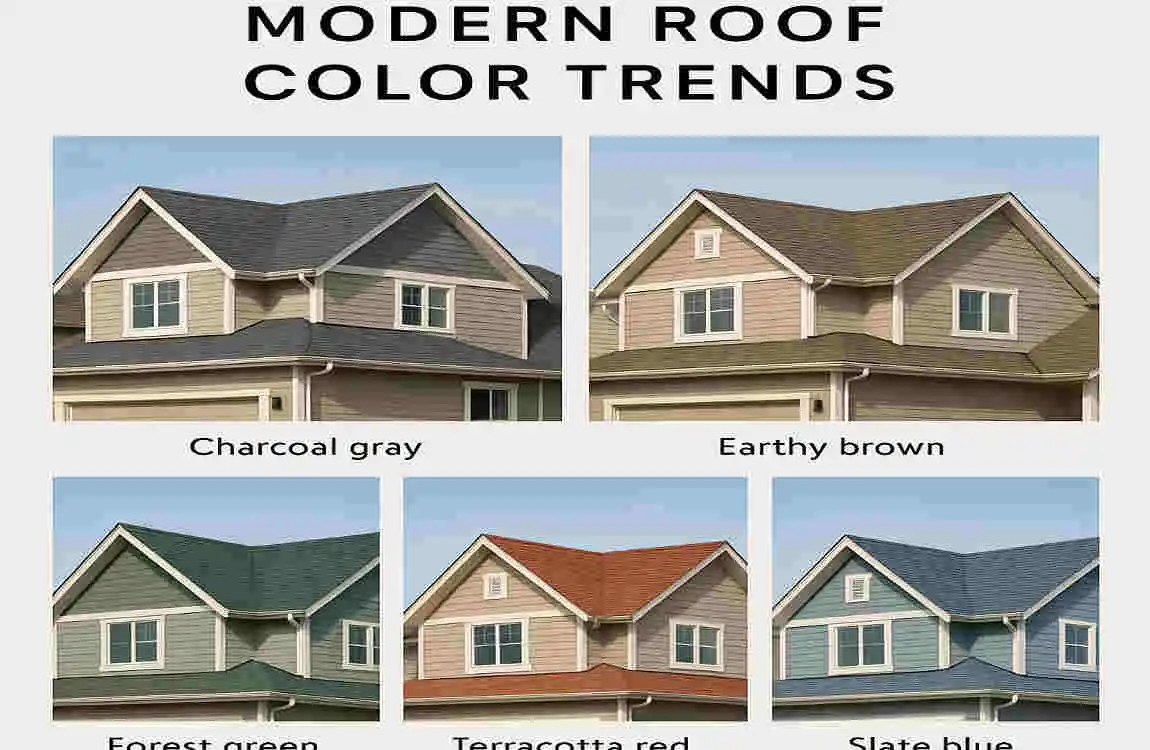Trending Roof Colors for 2025: The Most Popular Shades to Transform Your Home’s Exterior