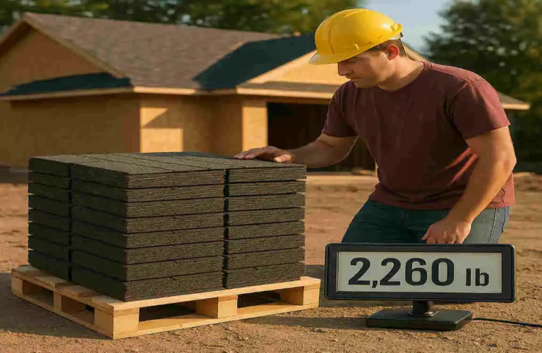 How Much Does a Pallet of Roofing Shingles Weigh? What Every Homeowner Should Know Before a Roof Project How Much Does a Pallet of Roofing Shingles Weigh? What Every Homeowner Should Know Before a Roof Project