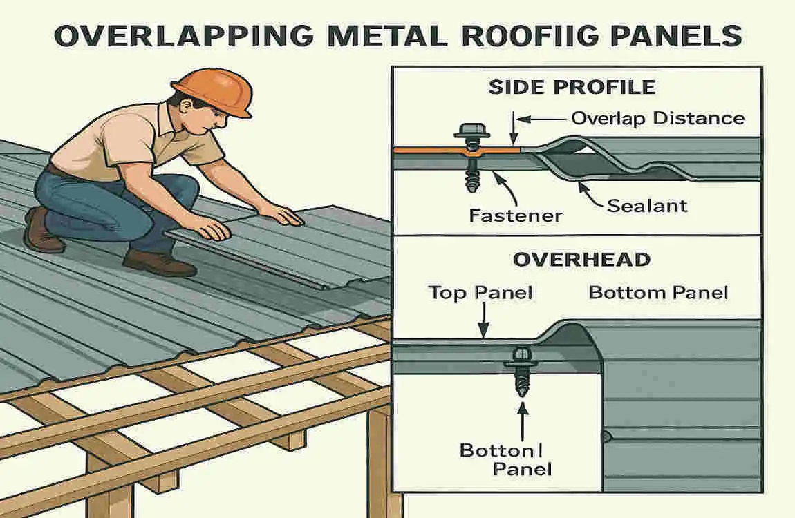 Cladding Confidence: How to Overlap Metal Roofing Panels for a Weather-Proof, Home-Ready Roof