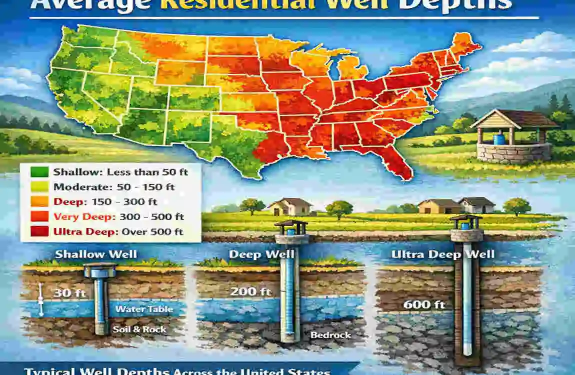 How Deep Should a Residential Well Be